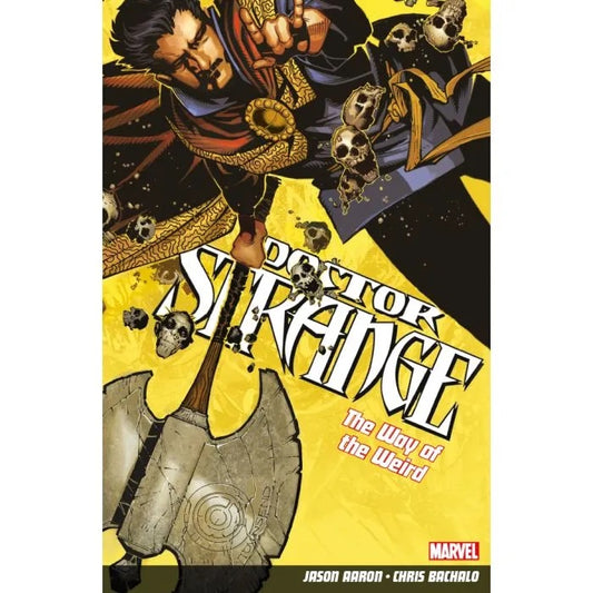 Image of Front Cover of 4644260S: Book - AAARON, Doctor Strange - The Way Of The Weird (Bachalo; ,  , Marvel Comics)   EX/EX