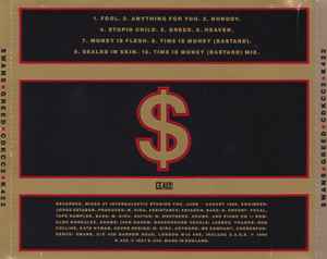 Image of Back Cover of 4634110E: CD - SWANS, Greed (K.422; CDKCC 2, UK 1987, Jewel Case) Light Marks only.  VG+/VG