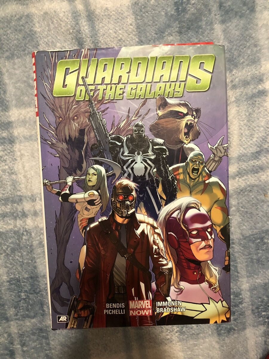 Image of Front Cover of S: Book - BRIAN MICHAEL BENDIS, Guardians Of The Galaxy Vol 2 - Hardcover (, Europe , Marvel Comics)   EX/EX