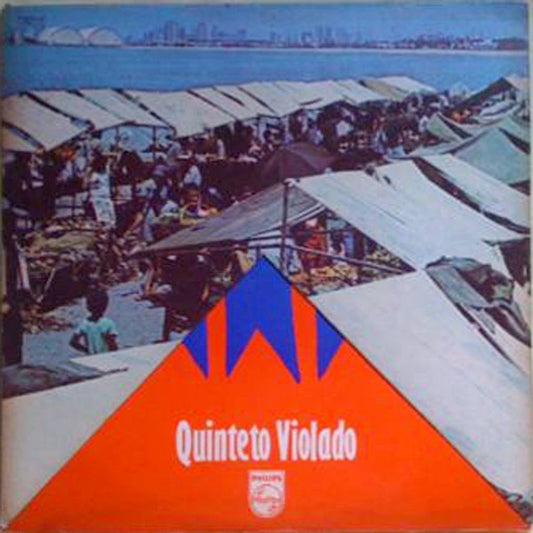 Image of Front Cover of 4614224C: LP - QUINTETO VIOLADO, A Feira (Philips ; 6349 115, Brazil 1974, Die Cut Gatefold Sleeve) Nice copy throughout.  VG+/VG+