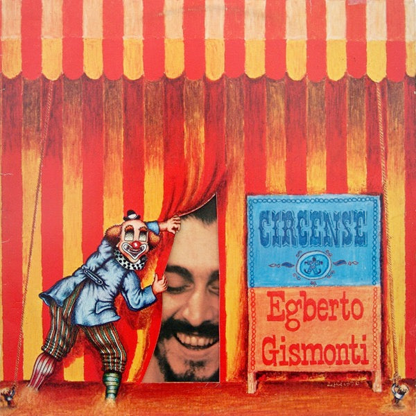 Image of Front Cover of 4614225C: LP - EGBERTO GISMONTI, Circense (EMI; 31C 064 422861D, Brazil 1980, Die Cut Sleeve, Inner, Insert & Booklet) Writing to front of sleeve. Mark on A side which clicks for a few rotations. Comes with inner, insert and booklet - all in lovely condition.  VG/G+