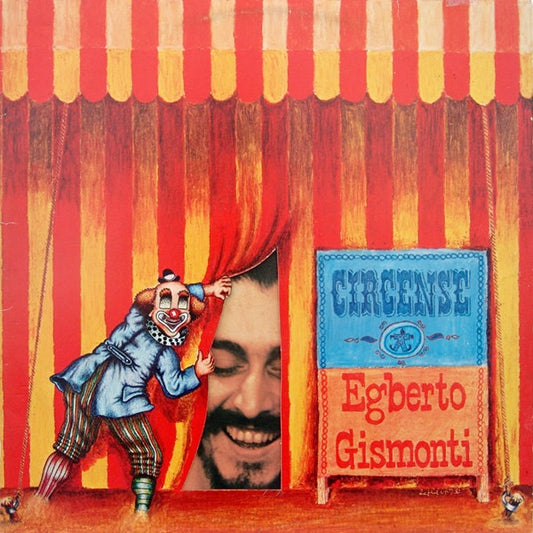 Image of Front Cover of 4614225C: LP - EGBERTO GISMONTI, Circense (EMI; 31C 064 422861D, Brazil 1980, Die Cut Sleeve, Inner, Insert & Booklet) Writing to front of sleeve. Mark on A side which clicks for a few rotations. Comes with inner, insert and booklet - all in lovely condition.  VG/G+