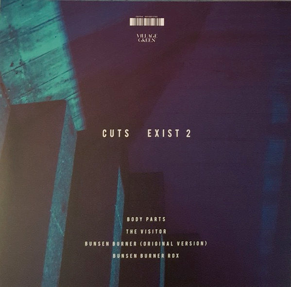 Image of Back Cover of 4614248C: 12" - CUTS, Exist 2 (Village Green; VGEP046, UK 2018, Inner, Purple Vinyl)   VG+/VG