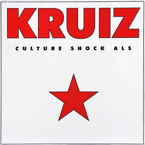 Image of Front Cover of 4644294S: LP - KRUIZ, Culture Shock ALS (       ; MIR100613, Russia 2013 Reissue, Glossy Sleeve, Inner, White Vinyl) Light wear to sleeve.  VG/VG+