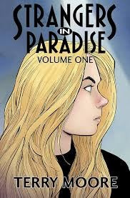 Image of Front Cover of 4644326S: Book - TERRY MOORE, Strangers In Paradise Vol 1 (, UK )   VG+/VG+