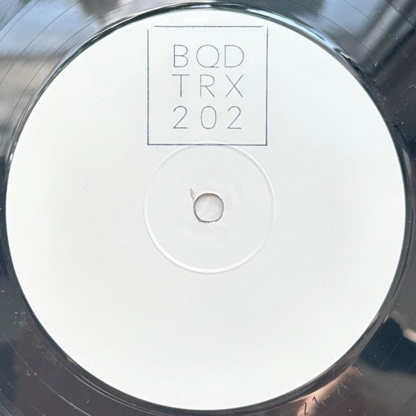 Image of Front Cover of 4614256C: 12" - RICARDO VILLALOBOS, I'm Broken (BQD TRAX; BQDTRX202, Germany 2023, Stamped White Label)   /VG+