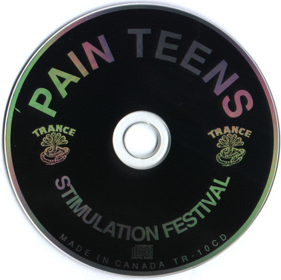 Image of Label Cover of 4634118E: CD - PAIN TEENS, Stimulation Festival (Trance; TR10CD, US 1992, Jewel Case)   VG+/VG+