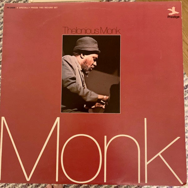 Image of Front Cover of 4614273C: LP - THELONIOUS MONK, Thelonious Monk (Prestige; PR 24006, UK 1972, Gatefold) Sleeve has edge, corner, spine and ring wear  VG/VG