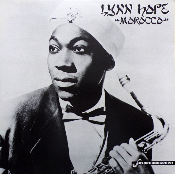 Image of Front Cover of 4644280S: LP - LYNN HOPE, Morocco (Saxophonograph; BP-508, Sweden 1985) Ring wear, corner bumps and slight discolouration.  VG+/VG+