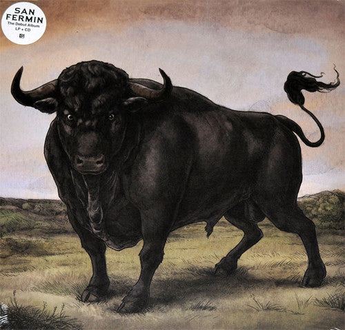 Image of Front Cover of 4644347S: LP - SAN FERMIN, San Fermin (Downtown; DWT70366, UK & Europe 2013, With CD) Opened Instore, Still In Stickered Shrinkwrap  VG+/VG+