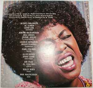 Image of Back Cover of 4644408S: LP - SARAH VAUGHAN, A Time In My Life (Mainstream Records; MSL 1024, UK 1974) Lightest of marks.  VG+/VG+