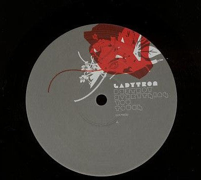 Image of Back Cover of 4624251E: 12" - LADYTRON, Destroy Everything You Touch (Island Records; 12 IS 905 DJ, UK 2005, Promo, Stickered Plain Sleeve) Sticker damage to sleeve, lightest of marks to vinyl.  VG/VG+