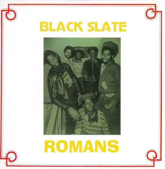 Image of Front Cover of 4614310C: 7" - BLACK SLATE, Romans (Slate; TCDS701, UK 2013, Picture Sleeve)   VG+/VG