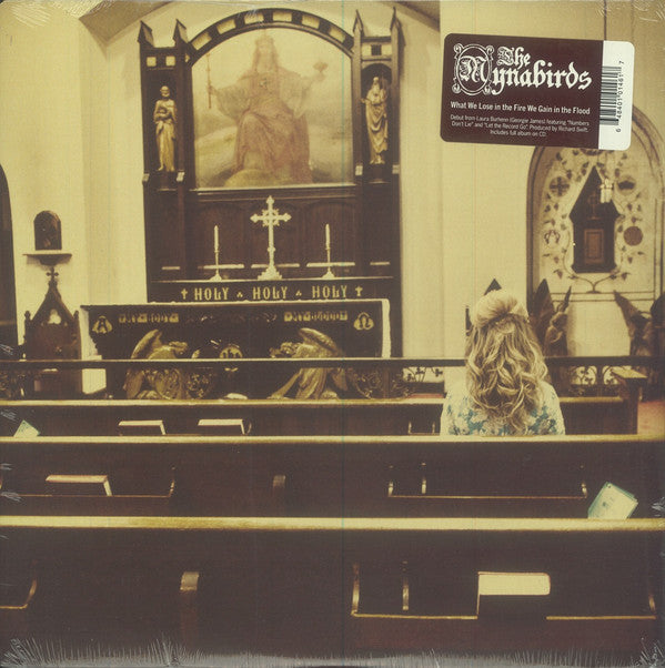 Image of Front Cover of 4644368S: LP - THE MYNABIRDS, What We Lose In The Fire We Gain In The Flood (Saddle Creek ; LBJ-146, US 2010) Strong VG+  VG+/VG+