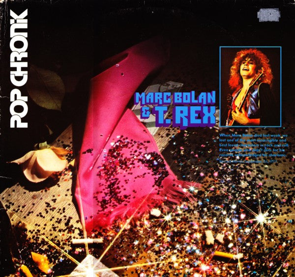 Image of Front Cover of 4624225E: 2xLP - MARC BOLAN & T. REX, Pop Chronik (Ariola; 26022 XCT, Germany 1978, Gatefold)   VG/VG