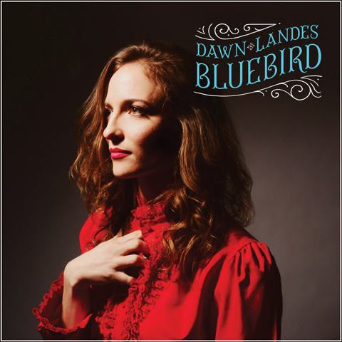 Image of Front Cover of 4644370S: LP - DAWN LANDES, Bluebird (Western Vinyl; WV114, US 2014, Red vinyl) Strong VG+  VG+/VG+