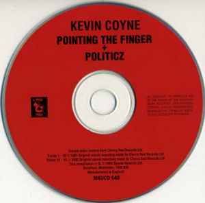 Image of Label Cover of 4634143E: CD - KEVIN COYNE, Pointing The Finger + Politicz (Mau Mau Records; MauCD 640, UK 1994, Jewel Case, Booklet)   VG+/VG+