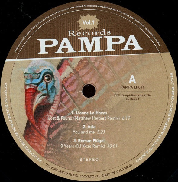 Image of Label Cover of 4534160E: 3xLP - VARIOUS, Pampa Records Vol. 1 (Pampa Records; PAMPA LP011, Germany 2016, Compilation)   NEW/NEW