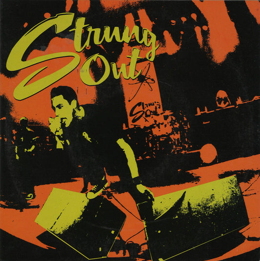 Image of Front Cover of 4624287E: 7" - STRUNG OUT, Dig / Lost Motel (Fat Wreck Chords ; FAT 210-7, US 2001, Picture Sleeve, Green Translucent Vinyl, Fat Club Release)   VG+/EX