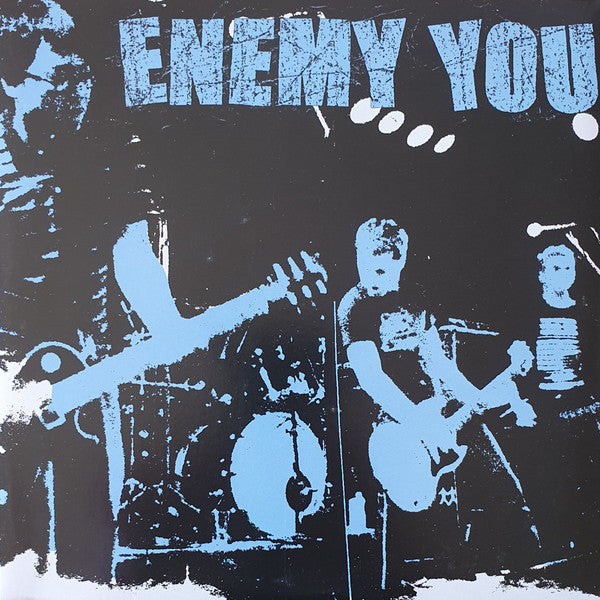 Image of Front Cover of 4624285E: 7" - ENEMY YOU, The Promise Breakers / Kind Hearts / Emma (Fat Wreck Chords ; FAT206-7, US 2001, Picture Sleeve, Clear Blue Vinyl, Fat Club Release) Ring Wear  VG/EX