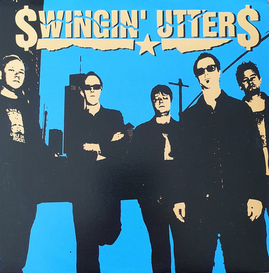 Image of Front Cover of 4624282E: 7" - SWINGIN' UTTERS, Black Mountain Rain / Outside Life (Fat Wreck Chords ; FAT207-7, US 2001, Picture Sleeve, Clear Red Vinyl, Fat Club Release) Strong VG+, Corner Bumps  VG+/VG+