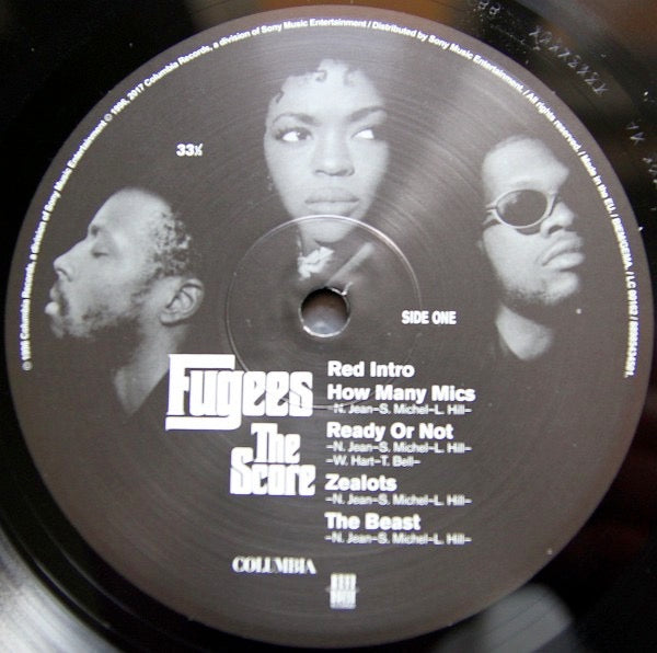 Image of Label Cover of 4614337C: 2xLP - FUGEES, The Score (Columbia; 88985434501, Europe 2017 Reissue, No Insert, 180 Gram Vinyl) A few creases to sleeve.  VG/VG+