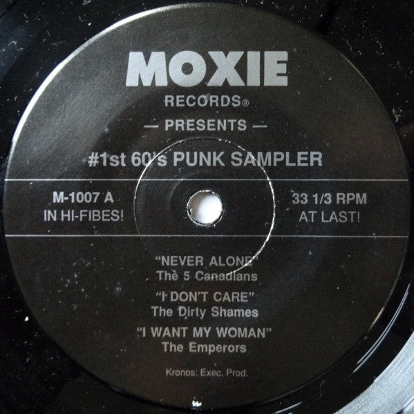 Image of Label Cover of 4624313E: 4x7" - VARIOUS ARTISTS, Moxie Punk E.P Box Set Box 1 (Moxie Records ; Moxie Box1, US 1988, Box Set, Poster, 2 Candles And 2 Balloons) Very Strong VG+, Limited Edition Number 393/999, Some Stains On Box  VG+/VG+