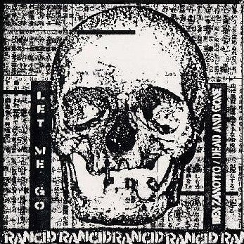 Image of Front Cover of 4624297E: 7" - RANCID, Let Me Go (Hellcat Records ; 1040-7, UK 2000, Picture Sleeve, Green Vinyl)   VG+/VG+