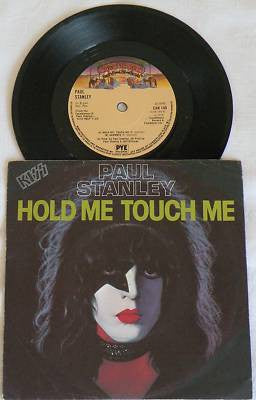 Image of Front Cover of 4624296E: 7" - PAUL STANLEY, Hold Me, Touch Me (Casablanca ; CAN 140, UK 1979, Picture Sleeve, Black Vinyl - Didn't Come With Mask)   VG/G+