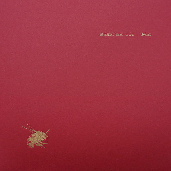 Image of Front Cover of 4724054E: 2x12" - DWIG, Music For XXX (Dwig; Dwig 03, Germany 2019) Creased Edge  VG+/VG+