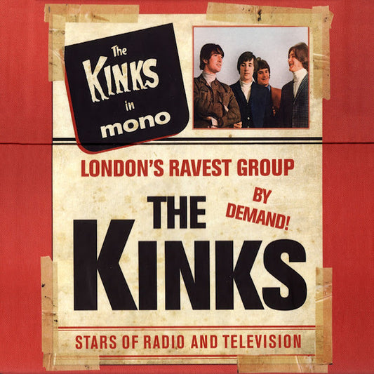 Image of Front Cover of 4734052E: 10xCD - THE KINKS, In Mono (Sanctuary; 277 694-4,  2011, Box Set, Booklet)   VG+/VG+