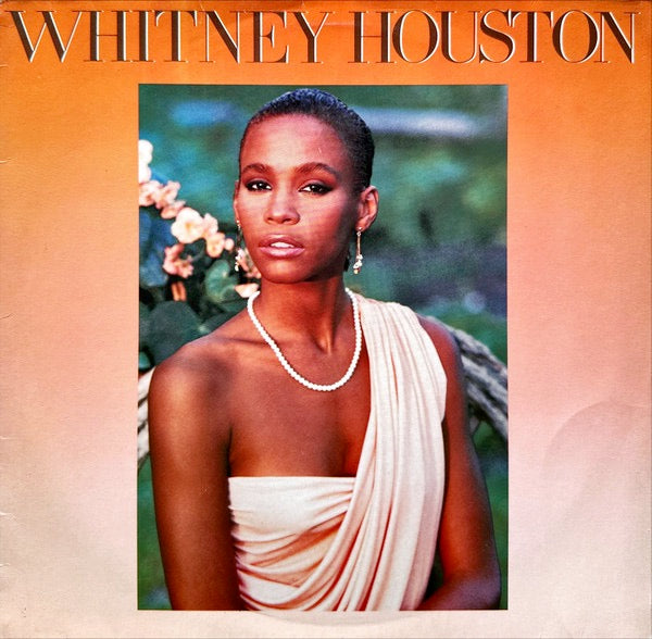 Image of Front Cover of 4714096C: LP - WHITNEY HOUSTON, Whitney Houston (Arista; 206 978, Italy 1985) Strong VG to sleeve - some light sticker residue.  VG/VG+