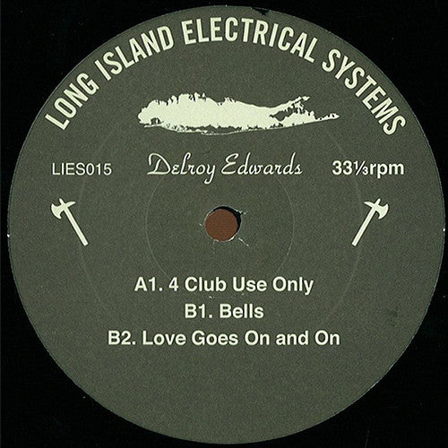 Image of Front Cover of 4644438S: 12" - DELROY EDWARDS, 4 Club Use Only (L.I.E.S. Records ; LIES015, US 2012) one scuff otherwise vinyl in great shape!  /VG