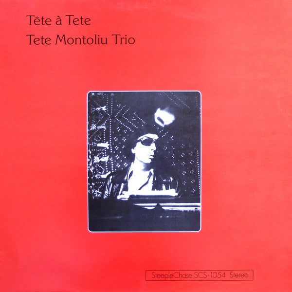 Image of Front Cover of 4724134E: LP - TETE MONTOLIU TRIO, T te   Tete (SteepleChase ; SCS-1054, Denmark 1976)   VG+/EX