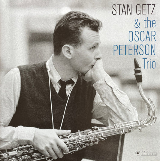 Image of Front Cover of 4724176E: LP - STAN GETZ & THE OSCAR PETERSON TRIO, Stan Getz & the Oscar Peterson Trio (Jazz Images; 37048, Europe 2017 Reissue, Gatefold, Deluxe Edition, Limited Edition, Stereo, 180g)   EX/EX