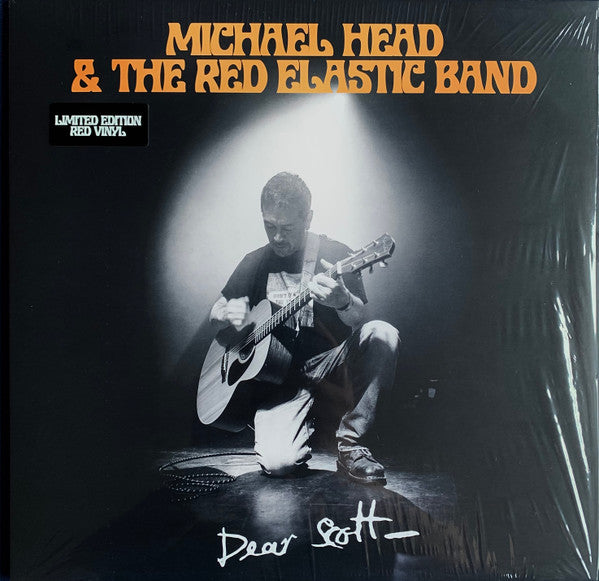 Image of Front Cover of 4724211E: LP - MICHAEL HEAD & THE RED ELASTIC BAND, Dear Scott (Modern Sky UK; M4826-UK-LP, UK 2022, Inner, Limited Edition Red vinyl)   VG+/VG