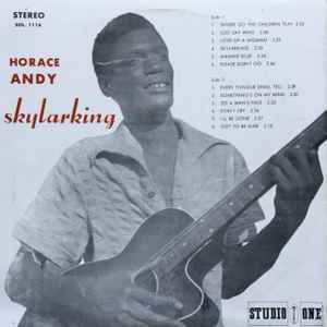 Image of Back Cover of 4744311S: LP - HORACE ANDY, Skylarking (Studio One; SOL 1116, Jamaica 1990s Reissue)   VG/VG+