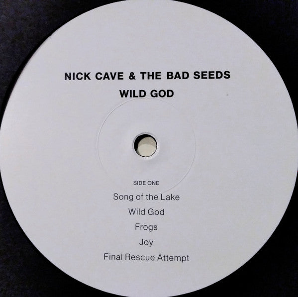 Image of Label Cover of LP - NEW/NEW - NICK CAVE AND THE BAD SEEDS, Wild God (Bad Seed; BS023V, Worldwide 2024, Inner), ,  - 0636199E