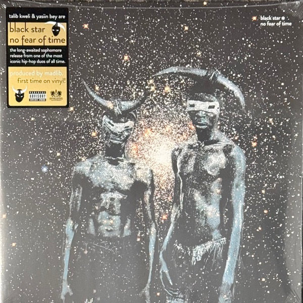 Image of Front Cover of 4754130S: LP - BLACK STAR, No Fear Of Time (Rhymesayers Entertainment; rse0387-1, Worldwide 2024, Gatefold, Inner)   NEW/NEW