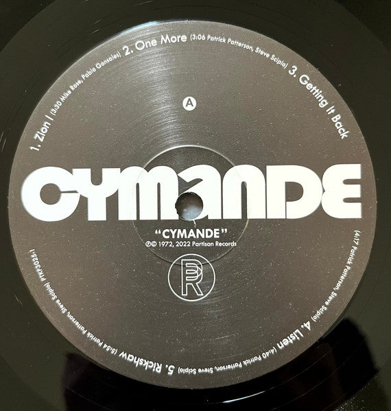 Image of Label Cover of LP - NEW/NEW - CYMANDE, Cymande (Partisan Records; PTKF3025-1, Europe 2024 Reissue), ,  - 3856191S