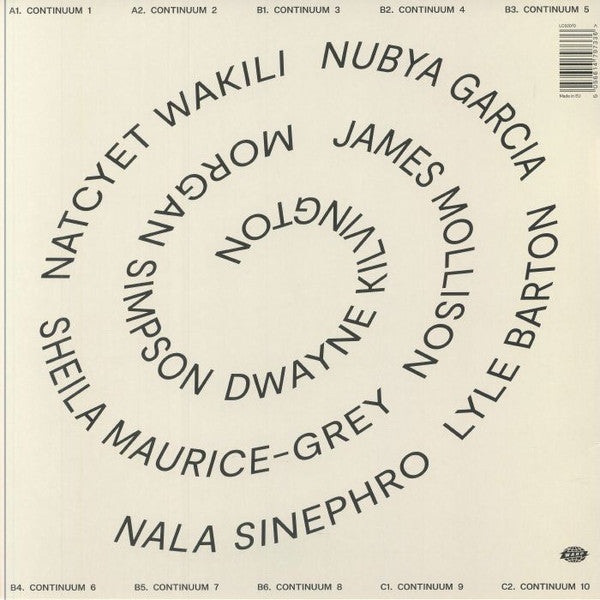 Image of Back Cover of 2xLP - NEW/NEW - NALA SINEPHRO, Endlessness (Warp Records; WARPLP358, UK 2024, 2 Inners, 1 Etched Side), ,  - 1736176E