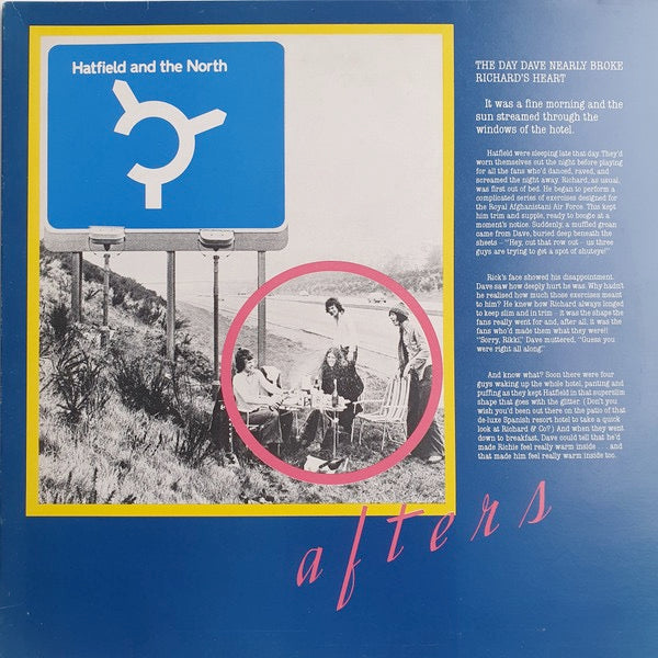 Image of Front Cover of 4724113E: LP - HATFIELD AND THE NORTH, Afters (Virgin ; VR5, UK 1980, INo Insert)   VG/VG+