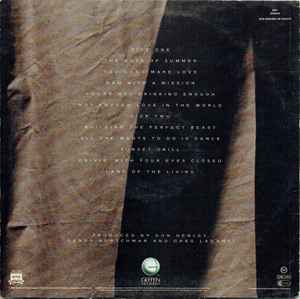 Image of Back Cover of LP - VG/VG+ - DON HENLEY, Building The Perfect Beast (Geffen Records; GEF 25939, UK 1984, Insert), ,  - 4326050E