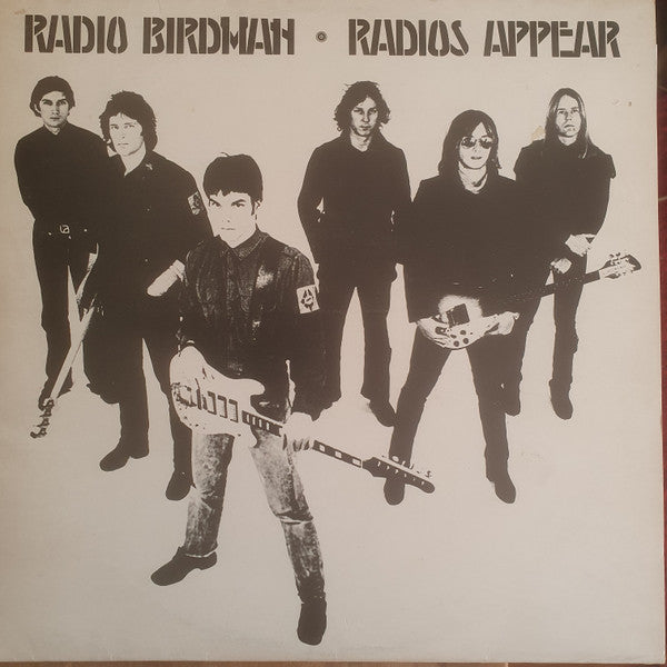 Image of Front Cover of 4744214S: LP - RADIO BIRDMAN, Radios Appear (Sire; 9103-332, UK 1978, Inner, First UK issue, 'Marketed by Phonogram')   VG/VG+