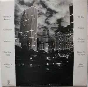 Image of Back Cover of 4744216S: LP - TOM VERLAINE, Dreamtime (Warner Bros. Records; K 56919, UK 1981, Inner) Edge Wear  VG/VG+