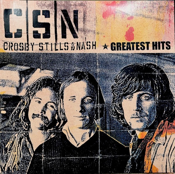 Image of Front Cover of 4714511C: 2xLP - CROSBY, STILLS & NASH, Greatest Hits (Rhino Records; R1 76537, Europe 2023, Gatefold)   NEW/NEW