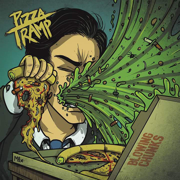 Image of Front Cover of 4714468C: CD - PIZZATRAMP, Blowing Chunks (TNS Records; TNS056, UK 2016, Jewel Case, Booklet)   VG+/VG+