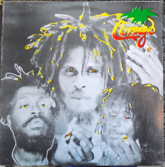 Image of Front Cover of LP - VG/VG+ - THE CONGOS, Congo Ashanty (Congo Ashanty; 002, Jamaica 1979), ,  - 2126151E