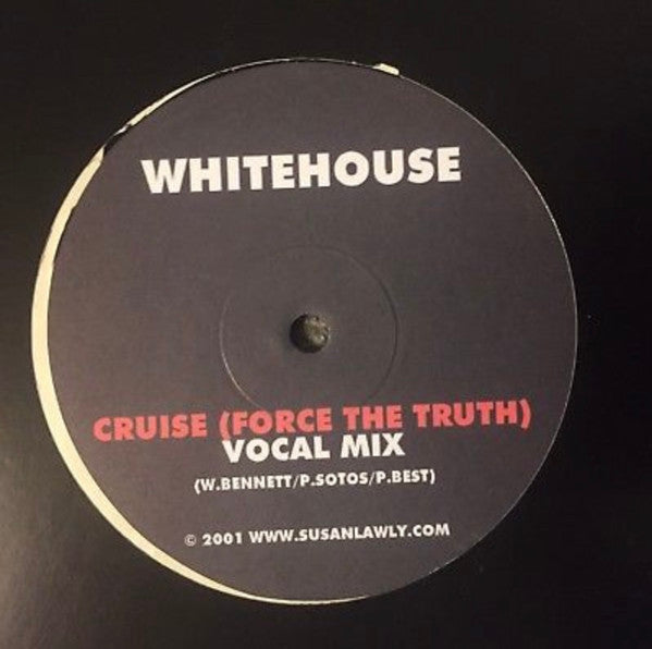 Image of Front Cover of 4724463E: LP - WHITEHOUSE, Cruise (Force The Truth) (Susan Lawly ; SLA 003-AB, UK 2001, Plain Sleeve, Limited to 300 copies.) Strong VG+  /VG+