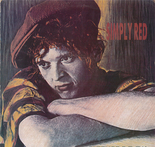 Image of Front Cover of 4714532C: LP - SIMPLY RED, Picture Book (Elektra; EKT 27, UK 1985, Inner , No Rights Box On Labels)   VG+/VG+